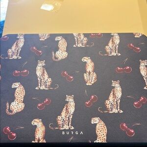Burga Cougar and Cherry Laptop Case